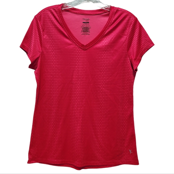 Danskin Now Tops Danskin Now Hot Pink Athletic Shirt Sz M 8 Poshmark